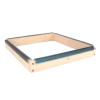 Punch Needle Frame, Punch Needle Punch Needle Tool with Screws Wrech Embroidery Strip Frame 4 Sides 15.7in Embroidery Hoop Wide Stable Sturdy Easy Assembly Rug Hooking Frame for view 4