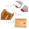 PHENOFICE Wooden Soap Cutter Set with Wavy Straight Cutters Durable DIY Soap Making Tools for Precise Cutting for Handmade Cheese and More view 2