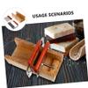 PHENOFICE Wooden Soap Cutter Set with Wavy Straight Cutters Durable DIY Soap Making Tools for Precise Cutting for Handmade Cheese and More view 3