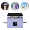 Heat Press Machines 500W Electric Mug Press Heat Machine Car Cup Heat Presser DIY Cup Presser for Metal, Ceramic, Glass Straight Cup 40Oz 0-400F CH2330 US Plug (Light Purple) view 2