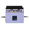 Heat Press Machines 500W Electric Mug Press Heat Machine Car Cup Heat Presser DIY Cup Presser for Metal, Ceramic, Glass Straight Cup 40Oz 0-400F CH2330 US Plug (Light Purple) view 4