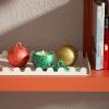 BOOWAN NICOLE Large Christmas Light Candle Vessels with Lid Silicone Molds, Christmas Ball Candle Jar Silicone Moulds for Jesmonite Concrete Cement Gifts for Christmas (SH1119-1-2) view 3