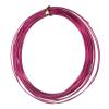 uxcell 18 Gauge 1mm Aluminum Armature Wire, 32.8ft(10m) Bendable Metal Wire Beading String Cord for DIY Jewelry Crafts Wreath Making Sculpting Floral Bonsai Trees, Wine Red view 1