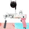 YQDDM Tufting Gun Tufting Gun with Suspension, Built-in Gear Cutting Loops Pile Carpet Gun Tufting Gun for Carpet/Garment/Craft Making(Red) view 1