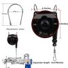 YQDDM Tufting Gun Tufting Gun with Suspension, Built-in Gear Cutting Loops Pile Carpet Gun Tufting Gun for Carpet/Garment/Craft Making(Red) view 2