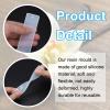 PATIKIL 8 Pcs Bookmark Resin Mould, 7.6"x1.1" Rectangle Bookmark Silicone Moulds for Epoxy Resin Blank Casting Mould for DIY Art Craft Ornament Making Tool, White view 3