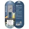 Silver Brush Limited BA-2702S BelleAqua Ideal Watercolor Brush Set, 4pc Professional Premium Soft Synthetic Sable Round Paint Brushes, Sizes 1, 2, 6, and 8 view 1