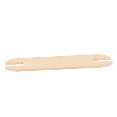 BEBEMOKO 1pc Knitting Tool Single Knitting Needle for Sweaters and Scarves Lightweight Beech Shuttle for Easy Weaving and Crochet Projects