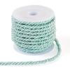 5.4 Yards/Roll Twisted Cord Trim Rope 3mm Polyester Braided Satin Twine Cord Thread String for DIY Jewelry Craft Home Decoration view 1
