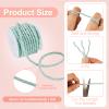 5.4 Yards/Roll Twisted Cord Trim Rope 3mm Polyester Braided Satin Twine Cord Thread String for DIY Jewelry Craft Home Decoration view 2