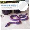 HOODANCOS DIY Snake Shaped Silicone Mold for Crafts Home Decor and Art Making Flexible Epoxy Resin Mold for Professionals and Beginners view 2