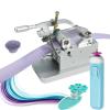 Fringer Cutting Machine, Manual Quilling Fringer Machine with DIY Roller Quilting Tools & Paper Quilling Pen, with 0.3~4mm Adjustable Fringe view 1