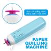 Fringer Cutting Machine, Manual Quilling Fringer Machine with DIY Roller Quilting Tools & Paper Quilling Pen, with 0.3~4mm Adjustable Fringe view 2