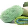 100g Crochet Thread Handmade DIY Woven Bag Doll Material Bag 5-Strand Milk Cotton Wool Yarn(Orange) view 2