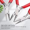 Steel Pliers Wire Looping Pliers For Jewelry Making Hobby Projects Round Concave Wire Bending Tools view 2