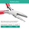 Steel Pliers Wire Looping Pliers For Jewelry Making Hobby Projects Round Concave Wire Bending Tools view 3