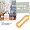 COHEALI 9pcs Pottery Mold Binding Belt Rubber Strap for Plaster Molds for Sculpting and Crafting Colors May Vary view 3