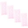 BEBEMOKO 4pcs Quality Abs Material Paper Quilling Tool Half Ball Domes Molds for Handmade Craft Paper Quilling Styler view 1