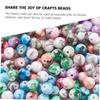 CORHAD DIY Acrylic Beads Spacer Beads Loose for Necklace Bracelet Making Jewelry Making Round Acrylic view 2