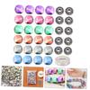 CORHAD DIY Acrylic Beads Spacer Beads Loose for Necklace Bracelet Making Jewelry Making Round Acrylic view 4