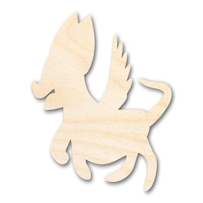 Unfinished Wood Alebrije Shape | DIY Craft Cutout | up to 46" DIY 14" / 3/4"