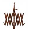 Yarn Large Ball Winder and Table Top Swift Winder Knitting and Crochet Umbrella Winder Holder Hand Operated Knitting Winding Tools Wool Winder. (Only Swift, Green+White) view 3