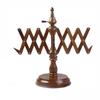 Yarn Large Ball Winder and Table Top Swift Winder Knitting and Crochet Umbrella Winder Holder Hand Operated Knitting Winding Tools Wool Winder. (Only Swift, Green+White) view 4