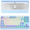 KEEBMONKEY WOBKEY Crush 80 Reboot CNC Aluminum 5-Second Quick-Release Triple-Mode Connectivity Mechanical Keyboard with Superior Acoustics (Pro Blue) view 1