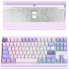 KEEBMONKEY WOBKEY Crush 80 Reboot CNC Aluminum 5-Second Quick-Release Triple-Mode Connectivity Mechanical Keyboard with Superior Acoustics (Pro Purple) view 1