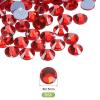 MECCANIXITY 2880 Pcs Hotfix Rhinestones Flatback Crystal Glass Gems Art Rhinestones for Crafts Clothes DIY Decoration(SS8 2.5mm,Light Red) view 2