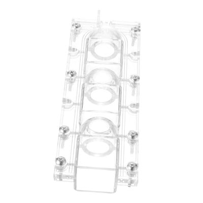 TEHAUX DIY Candle Making Mold Creative Cylindrical Candle Casting Mold Compact for Crafting Fun