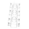 TEHAUX DIY Candle Making Mold Creative Cylindrical Candle Casting Mold Compact for Crafting Fun view 1