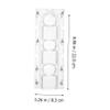 TEHAUX DIY Candle Making Mold Creative Cylindrical Candle Casting Mold Compact for Crafting Fun view 2