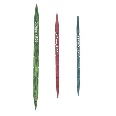 KnitPro Dreamz Wood Cable Needles- Pack of 3 (US Size 3, 6 & 9)
