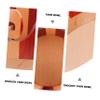 Hohopeti 1pc Wooden Yarn Bowl for Crocheting Natural Yarn Organizer Curl Slot for Easy Feeding Retro Round Design for Knitting and Craft Projects view 4