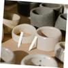 IWOWHERO 60pcs Ceramic Support Nails Refractory Tools for Pottery Sculpting Projects Made from Sturdy Oxide Easy to Use Store for Crafts Arts view 3