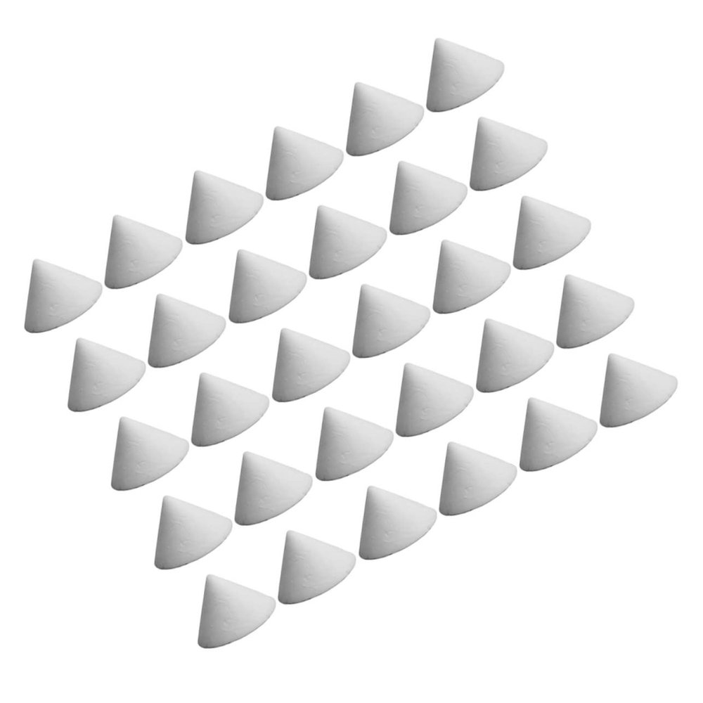 PHENOFICE 30pcs High Temp Reusable Clay Kiln Nails DIY Pottery Kiln Support Tools Ceramic Firing Studs Kit