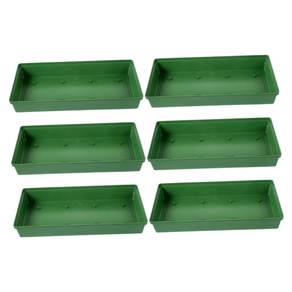 OFFSCH 6pcs Floral Foam Tray for Flower Arrangement Wedding Plastic Multi-Functional