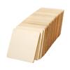 TEHAUX 30pcs Square Blank Wood Chips for Hand Unfinished Wood Slices for Crafting Home Decor and Ornaments for Creative Projects and Custom Designs view 1