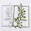 Cutting Dies,Die Cuts for Card Making,10x6.4cm Branch Frame Die Cutting Dies Scrapbooking Scrapbook Crafts Die Cuts for Card Making Molds for Cards Embossing Folder view 1