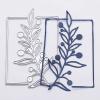 Cutting Dies,Die Cuts for Card Making,10x6.4cm Branch Frame Die Cutting Dies Scrapbooking Scrapbook Crafts Die Cuts for Card Making Molds for Cards Embossing Folder view 3
