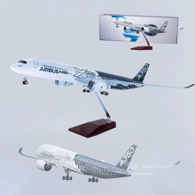 Airplane Model 18.1 in 1: 144 Scale Model Jet Models Airplane A350-900 Prototype Plane Model Diecast Collectibles Resin Aircraft Model for Collection Or Gift(Ordinary)
