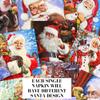 Keep Unique Mystery Pack Decoupage Paper Napkins, 20-ct Assorted Surprise Napkins, Decorative Napkins Santa for Art Craft Junk Journal, 20 Different Designs view 3