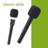 2pc Black Macrokraft Interview Handle Adapter for DJI Mic, Rode, Hollyland Lark, Neewer, Godox and Other Wireless Pro Microphone Systems | Handheld Mount | Videography Audio Accessories view 4