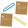 Tofficu DIY Knitting Loom for Adults Scarf Hat Knitter Plastic Weaving Loom Knitting Kit Board Craft Kit for Beginners Pros view 2