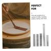 CORHAD 5pcs Stainless Steel Clay Ergonomic Polymer Clay Tools for Sculpting Trimming and Craft Projects and Easy to Use for Beginners and Professionals view 2