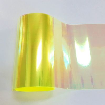 Morezmore M00099 Angelina Fantasy Film Citronella Yellow Gold 4" x 10 Foot Roll Fusible Heat Bondable for Making Wings and Resin Crafts QC1