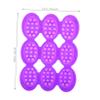 IWOWHERO Silicone Massage Soap Mold Heart Shaped Pattern DIY Handmade Soap Making Kit for Adults Beginners Reusable Easy Cleaning view 2