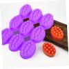 IWOWHERO Silicone Massage Soap Mold Heart Shaped Pattern DIY Handmade Soap Making Kit for Adults Beginners Reusable Easy Cleaning view 4
