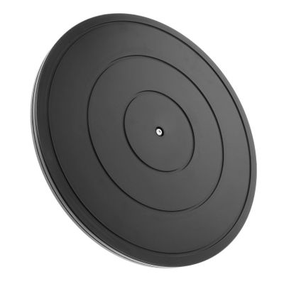 Tofficu Clay Turntable Smooth Swivel Plate for Pottery and Sculpture Manual Rotating Art Tool Decor Workbench and Plant Stand